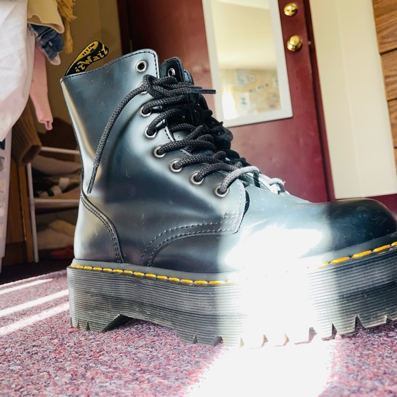 Jadon Platform Doc Martens - Picture 1 of 4